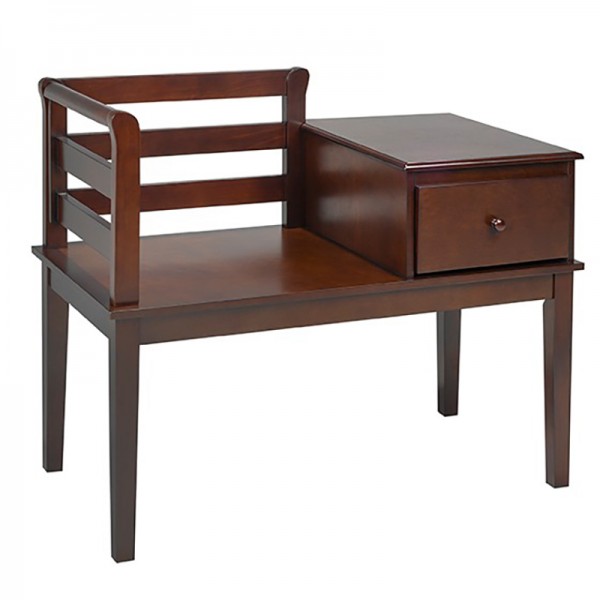 HALLWAY BENCH W/ DRAWER